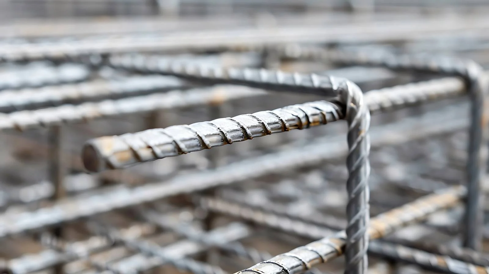Metal Bars in Construction Warehouse — free download from Dotvec