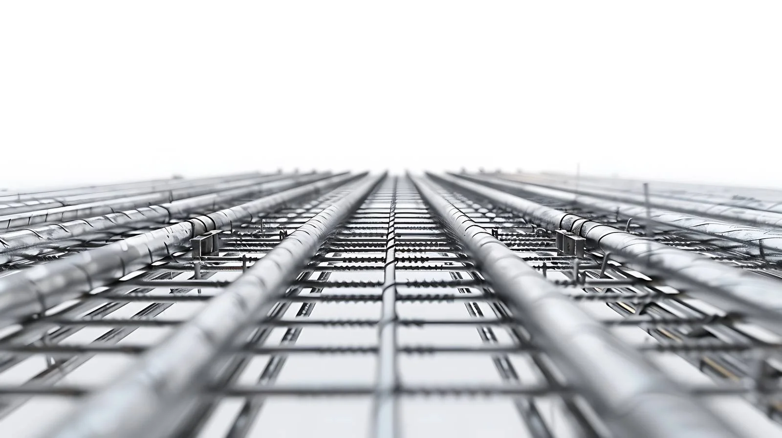 Industrial Metal Bars Warehouse Background — free download from Dotvec