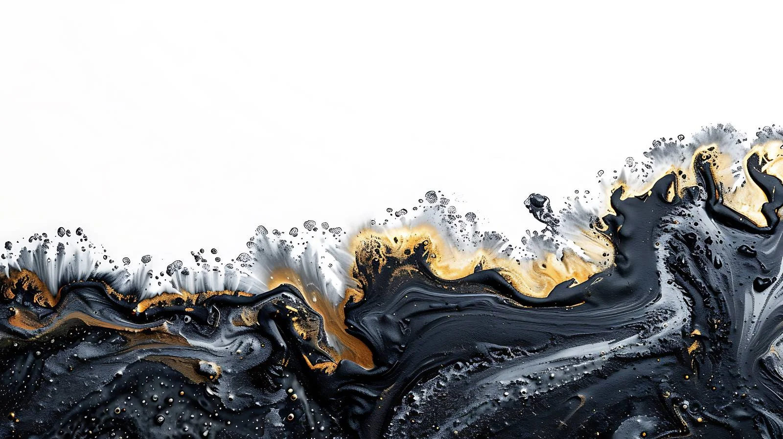 Dark asphalt park marred by oil spill — free download from Dotvec