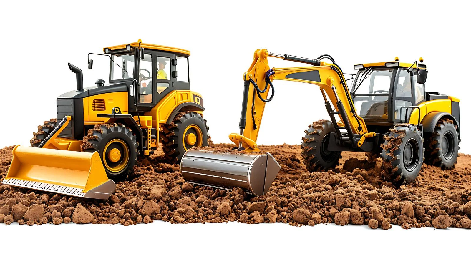 Construction Equipment on Site – free excavation image from Dotvec
