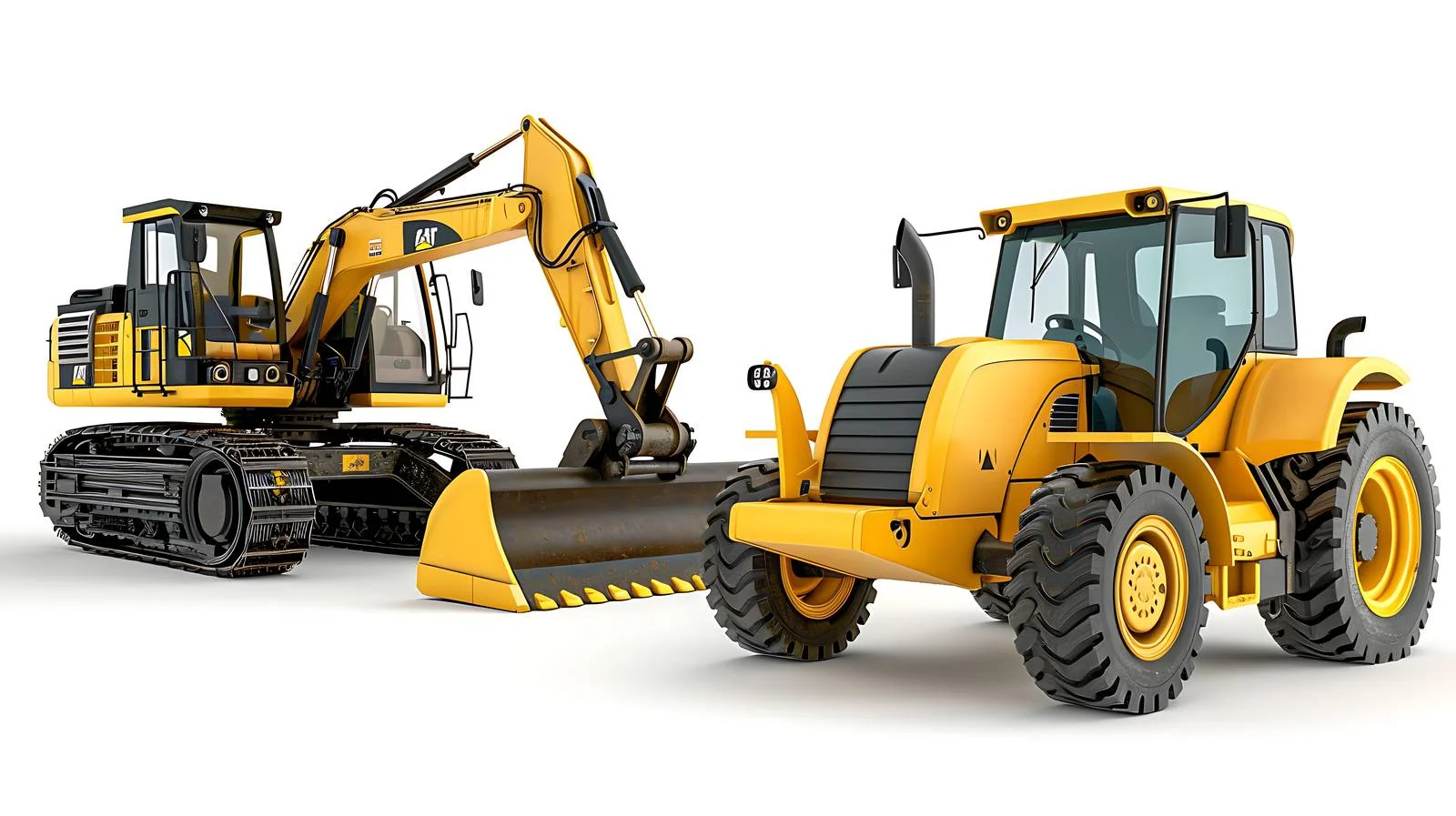 Construction Vehicles on Site — free download from Dotvec