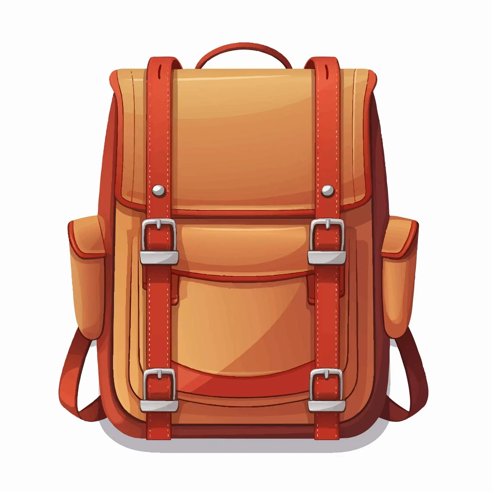 Backpack Vector Illustration on White Background — free download from Dotvec