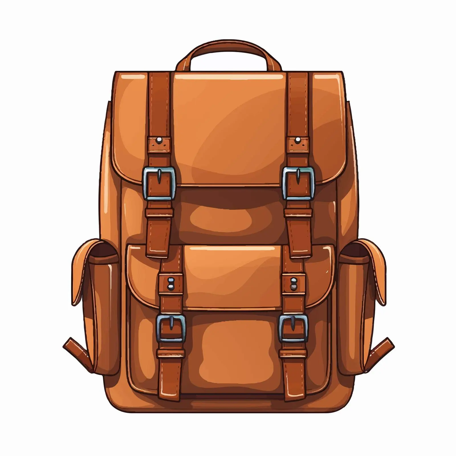 Backpack Vector Illustration on White Background — free download from Dotvec
