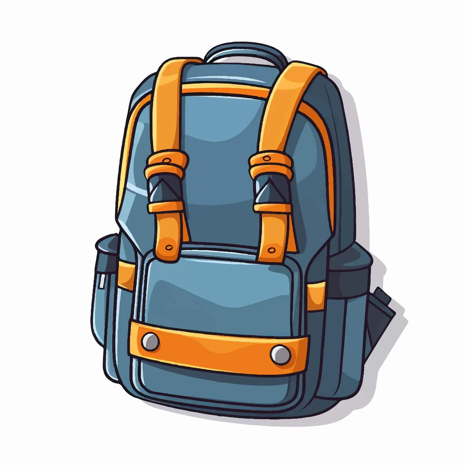 Vector Backpack Illustration on White Background — free download from Dotvec