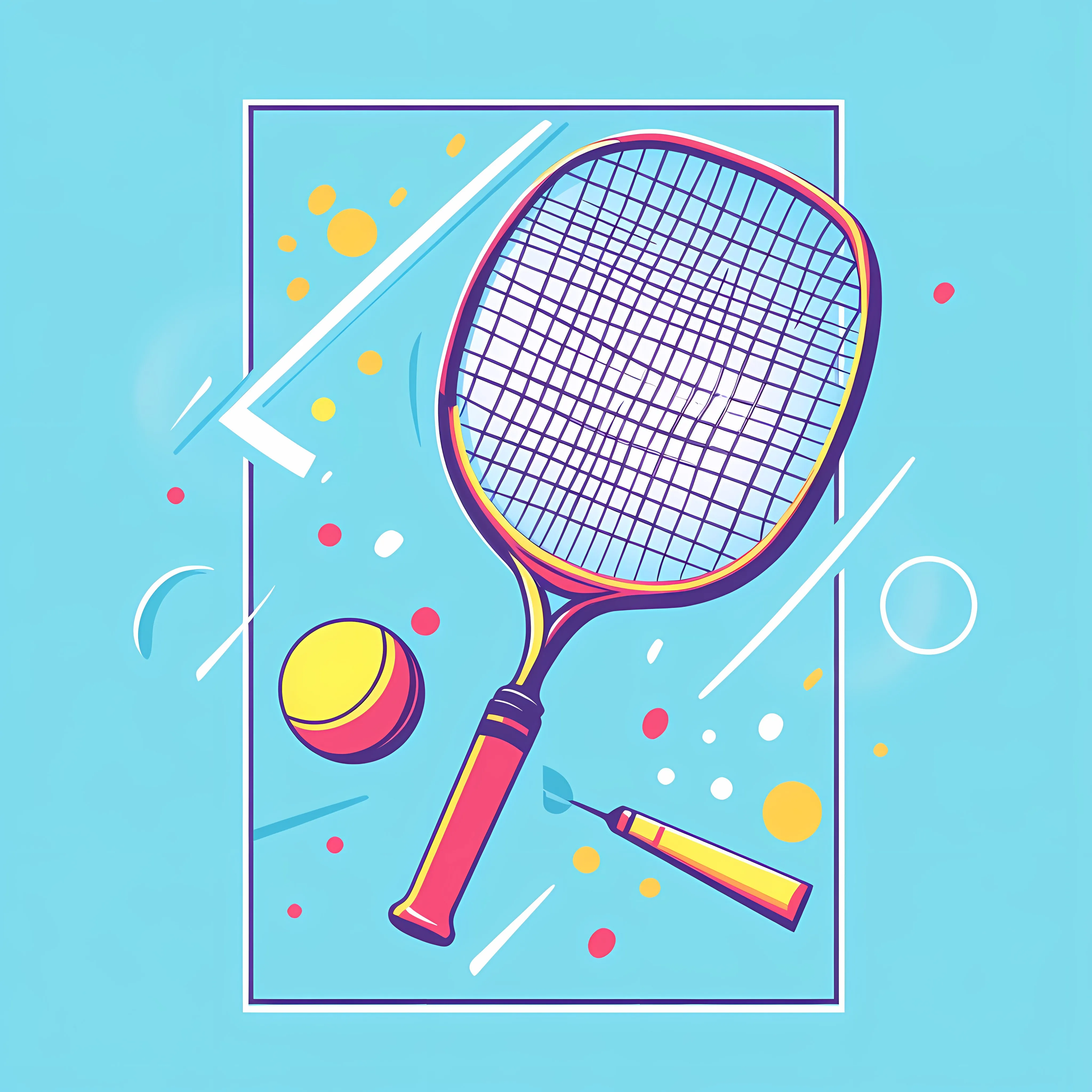 Badminton Ball Sports Equipment Vector Illustration — free download from Dotvec