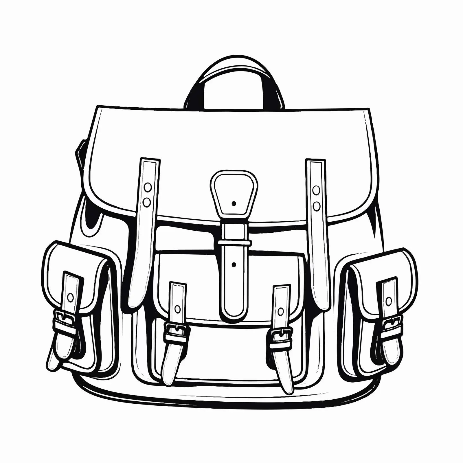 Colorful Bag Vector Illustration on White Background — free download from Dotvec