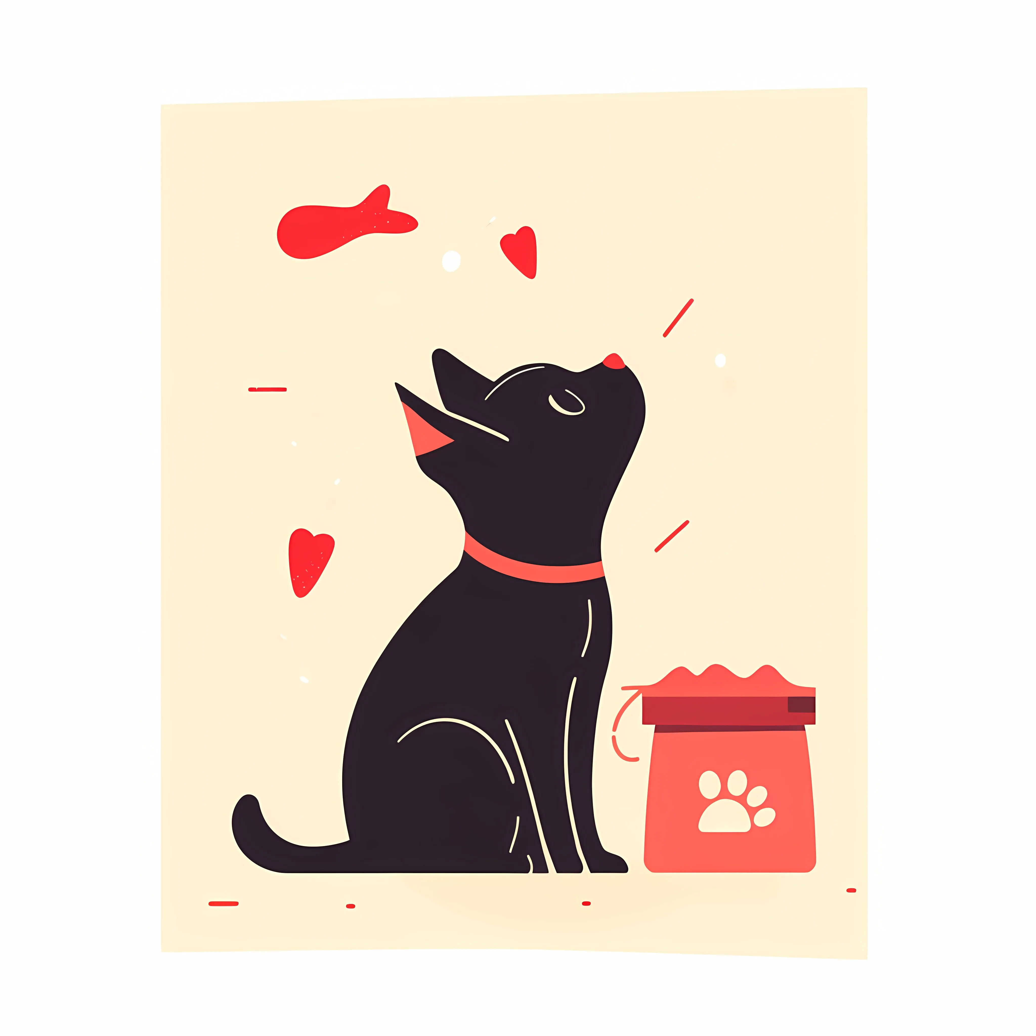 Pet Shop Veterinary Product Flat Vector Illustration — free download from Dotvec