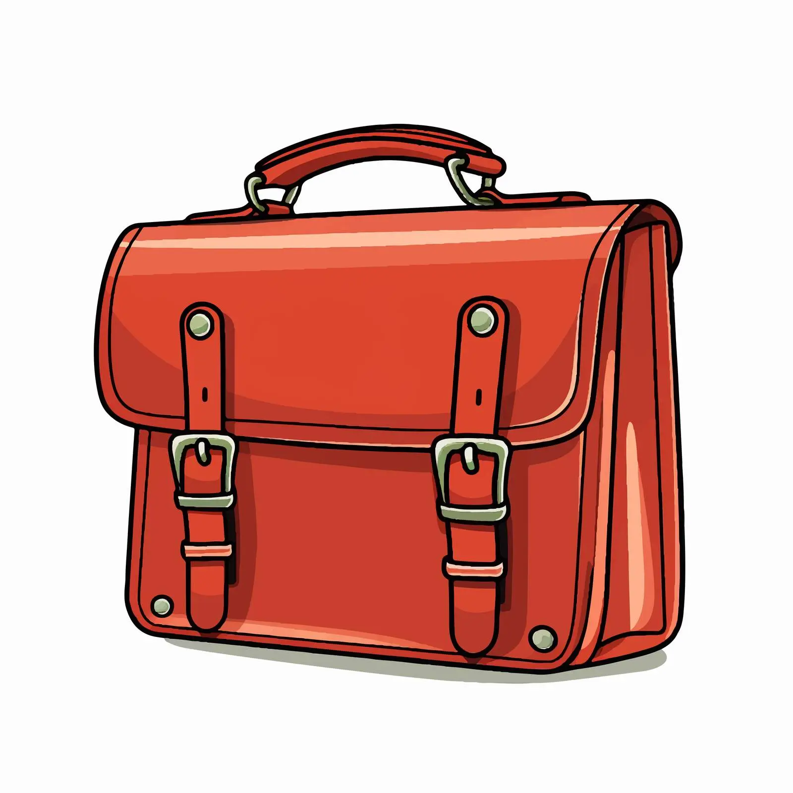 Cartoon Vector Illustration of a Bag — free download from Dotvec