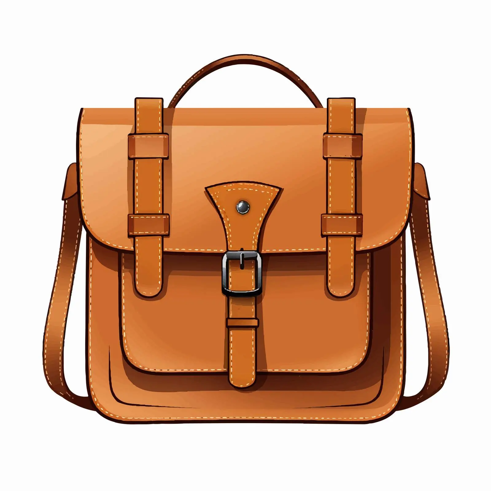 Vector Illustration of a Bag on White Background — free download from Dotvec