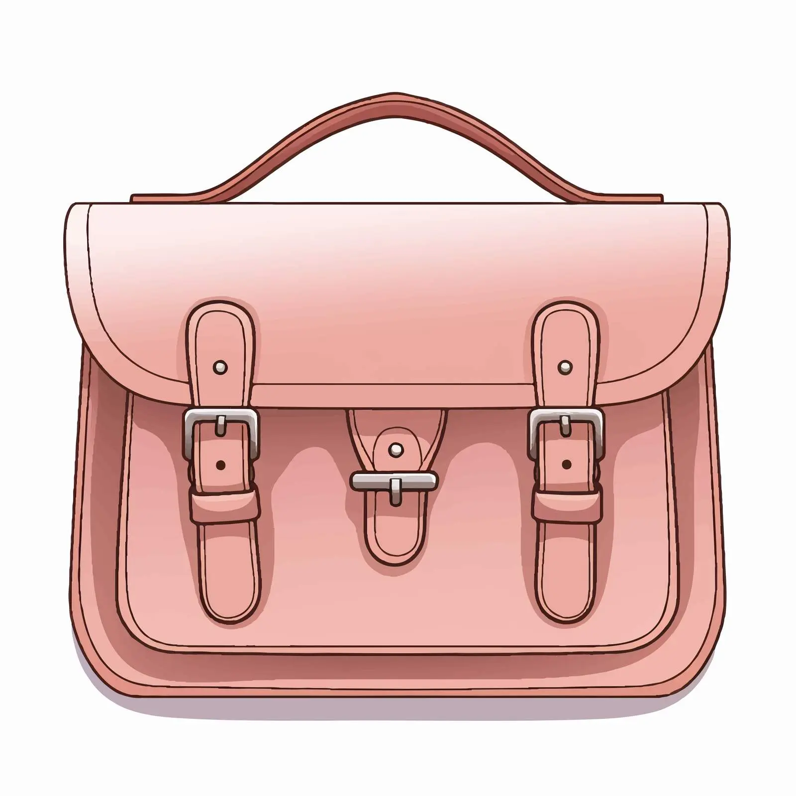 Stylish Bag Vector Illustration on White Background – free stylish accessory image from Dotvec