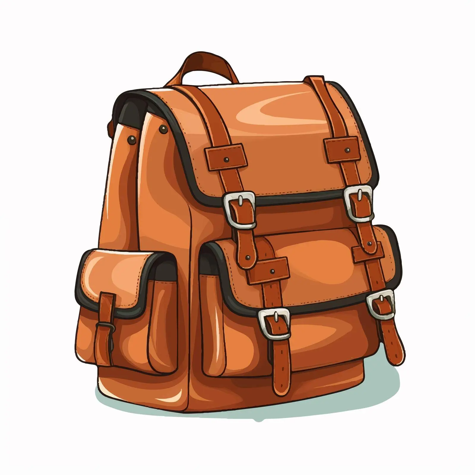 Cartoon Bag Vector Illustration Isolated — free download from Dotvec