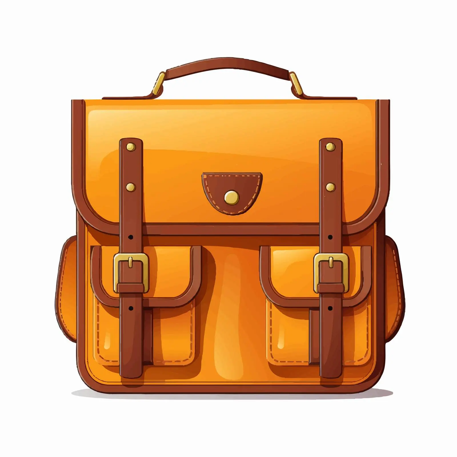 Top View Bag Vector Illustration on White Background — free download from Dotvec