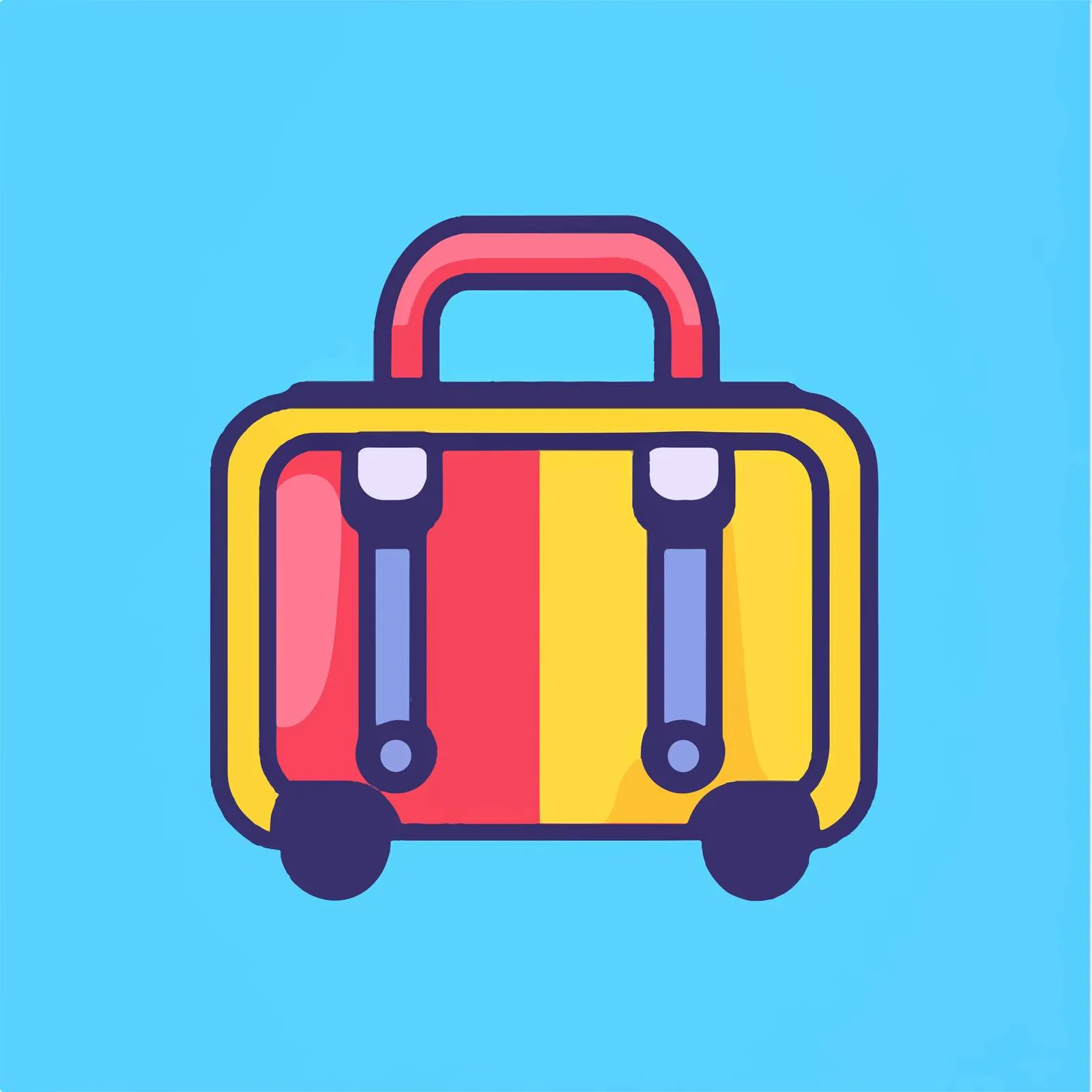 Baggage Weight Icon Vector Design — free download from Dotvec
