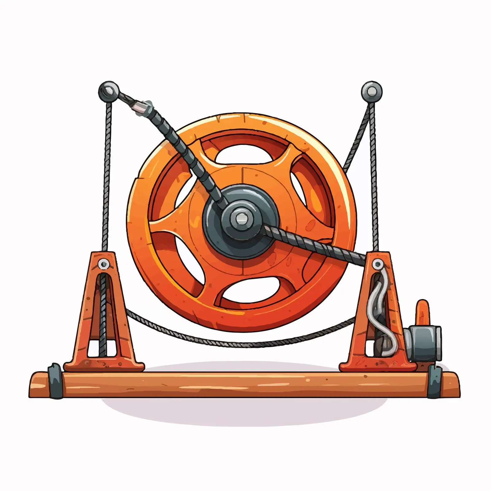 Bailer Line Vector Illustration Cartoon Design — free download from Dotvec