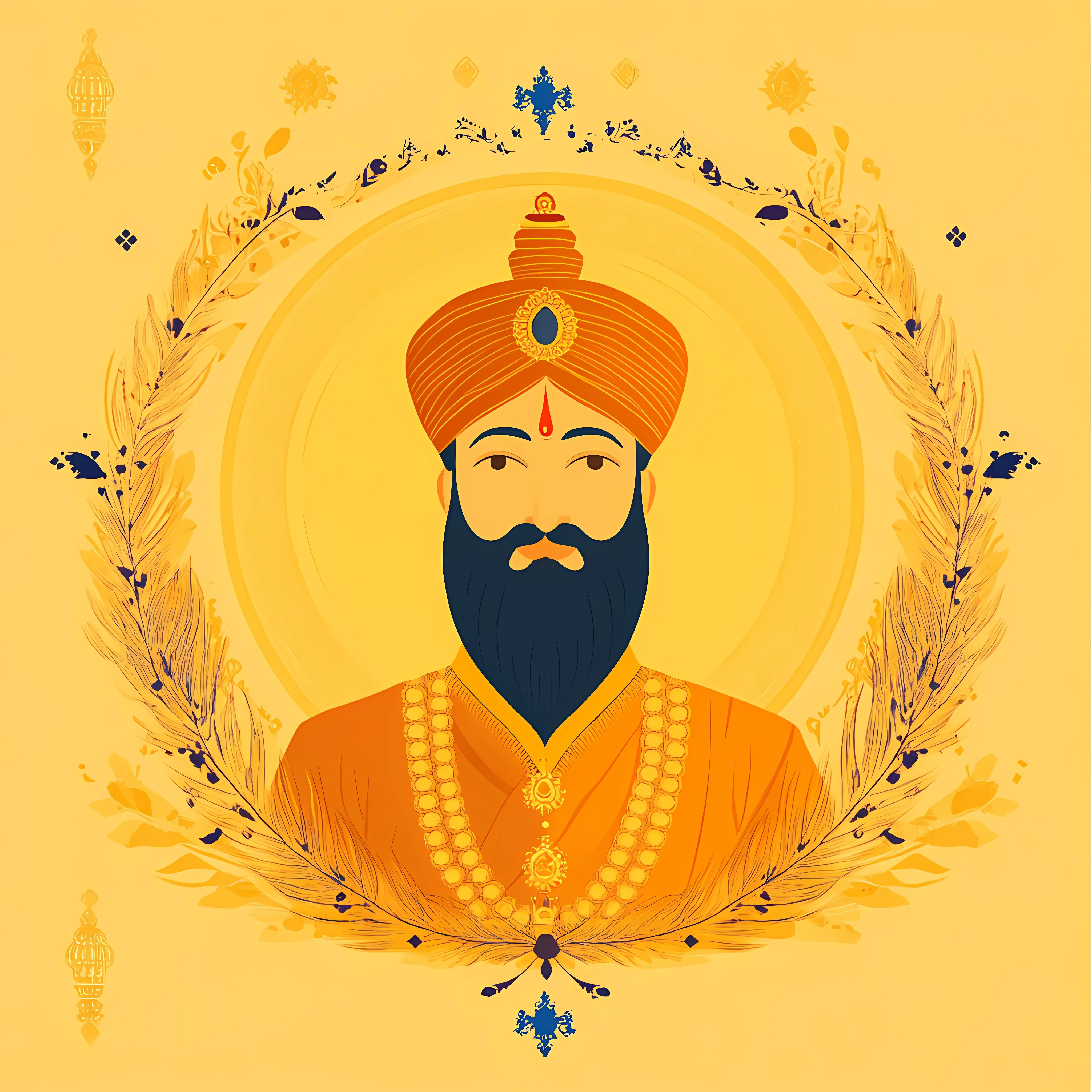 Baisakhi Festival Hindu Calendar Vector Illustration — free download from Dotvec
