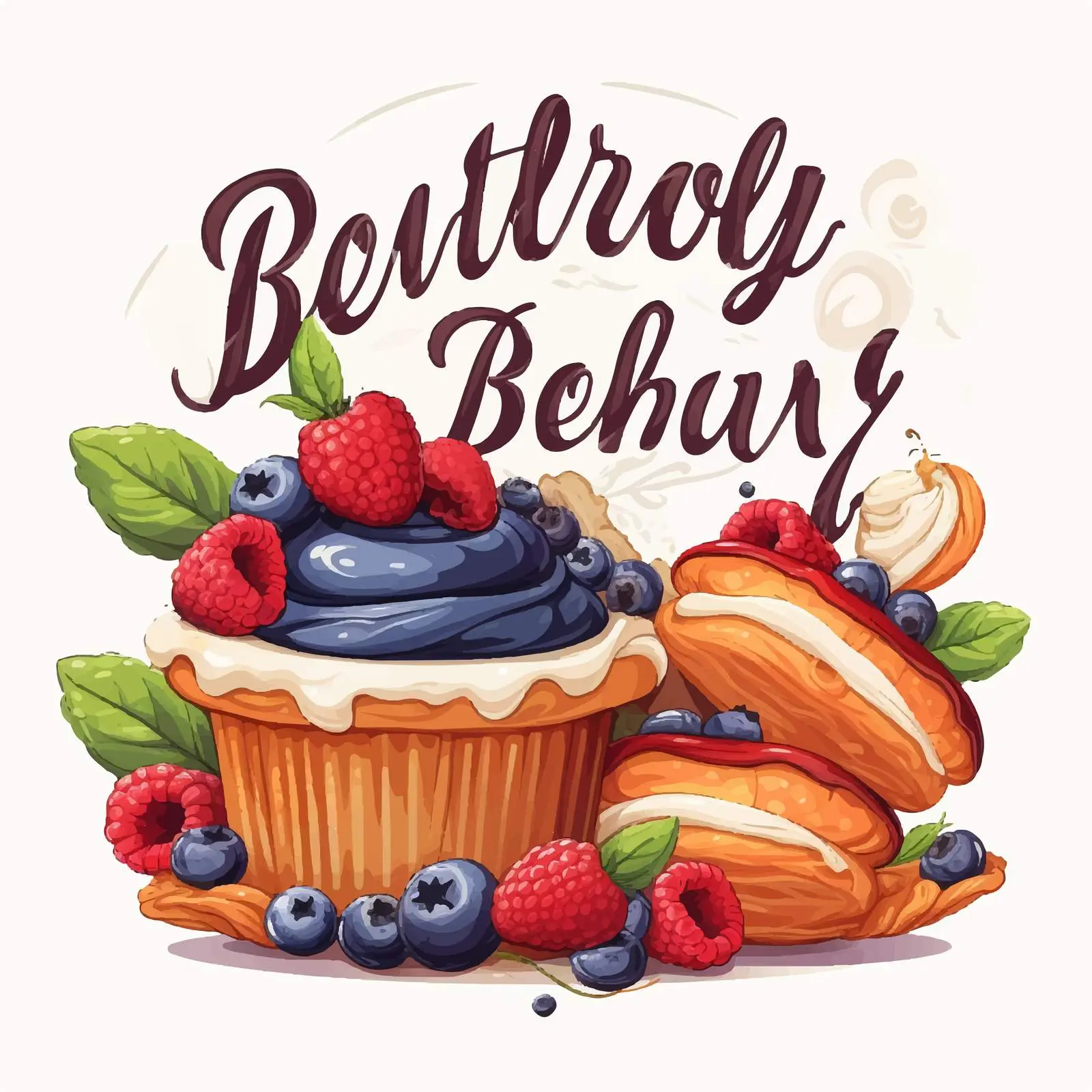 Fresh and Delicious Bakery Banner Design – free food display image from Dotvec