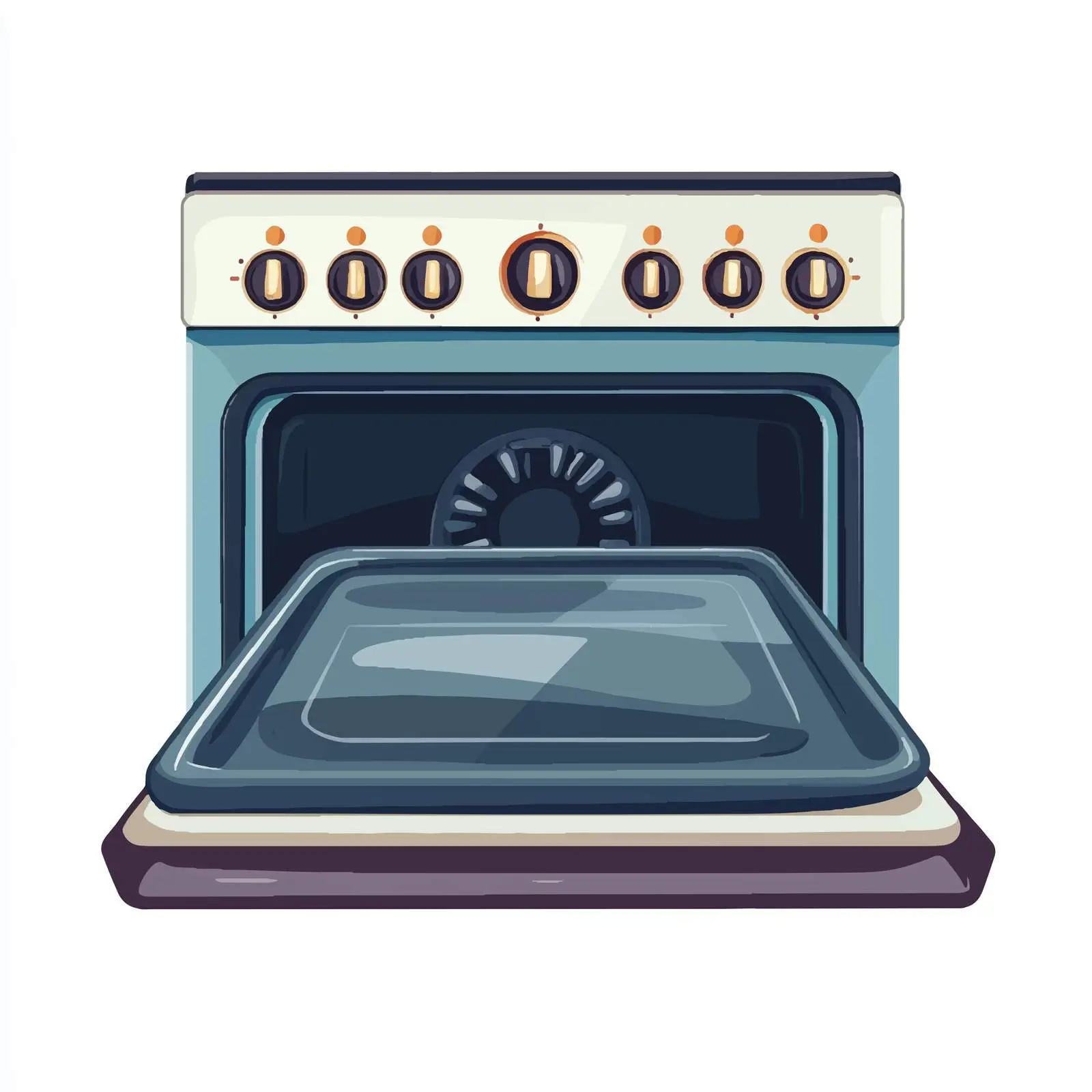 Cartoon Baking Sheet for Oven — free download from Dotvec