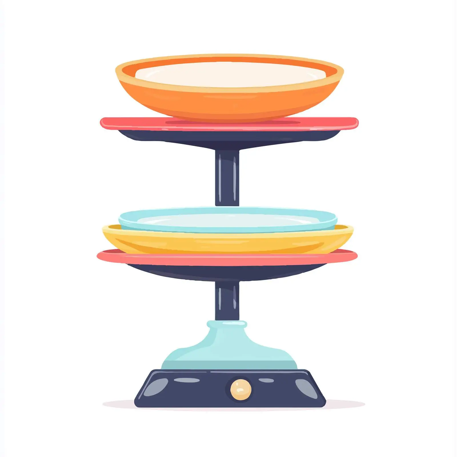 Traditional Balance Weight Scales Illustration — free download from Dotvec
