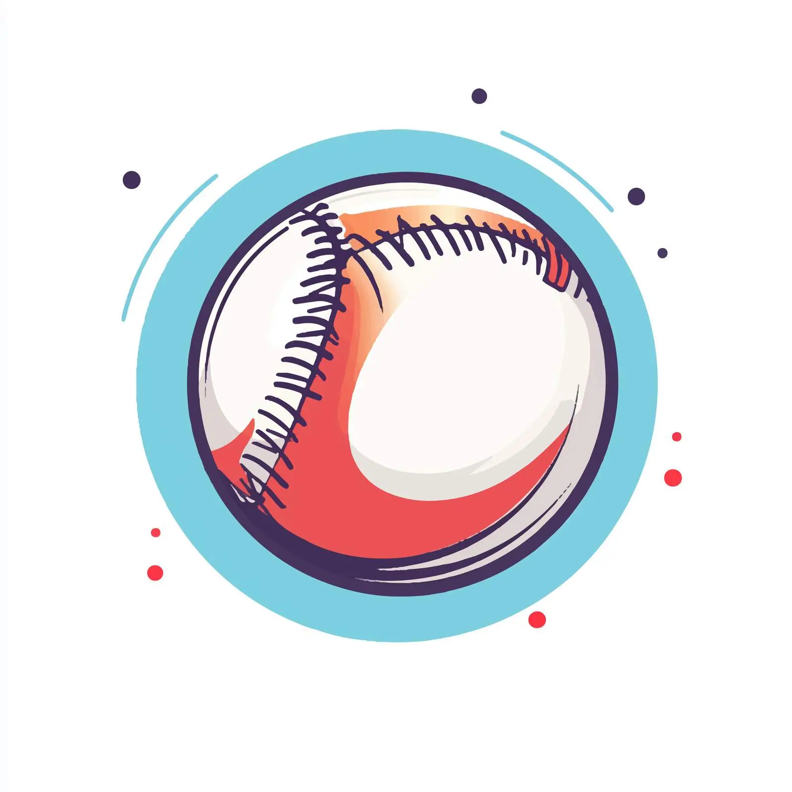 Isolated Baseball Icon Vector Design — free download from Dotvec