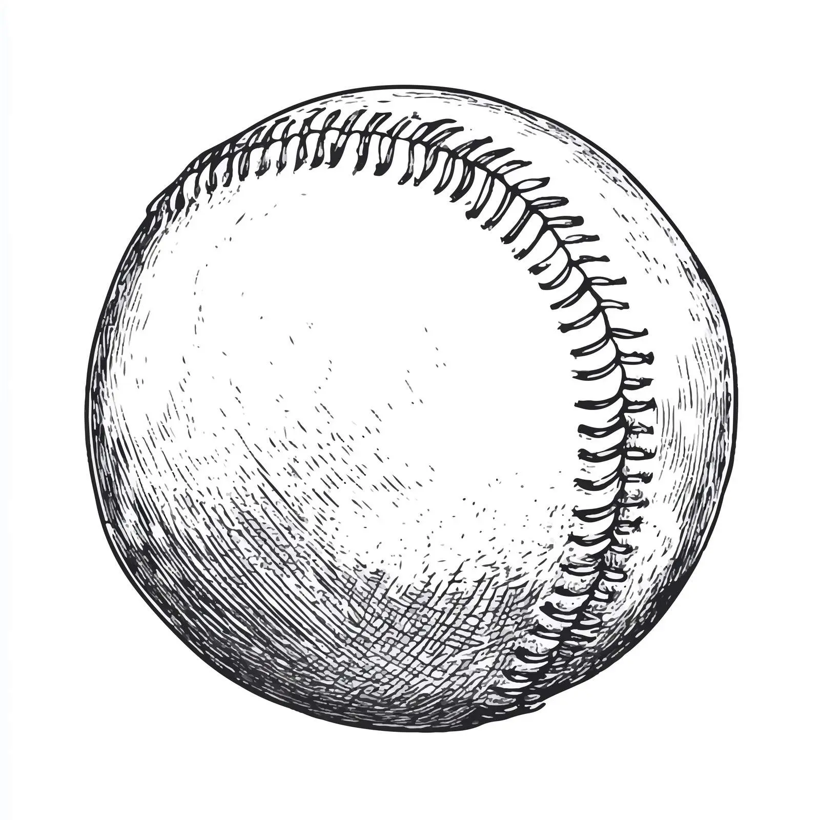 Hand Drawn Baseball Sketch Vector — free download from Dotvec