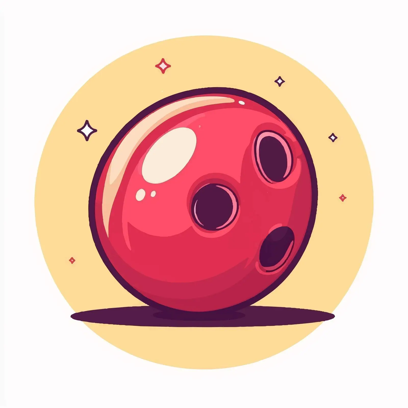 Bowling Ball Icon Vector Design — free download from Dotvec