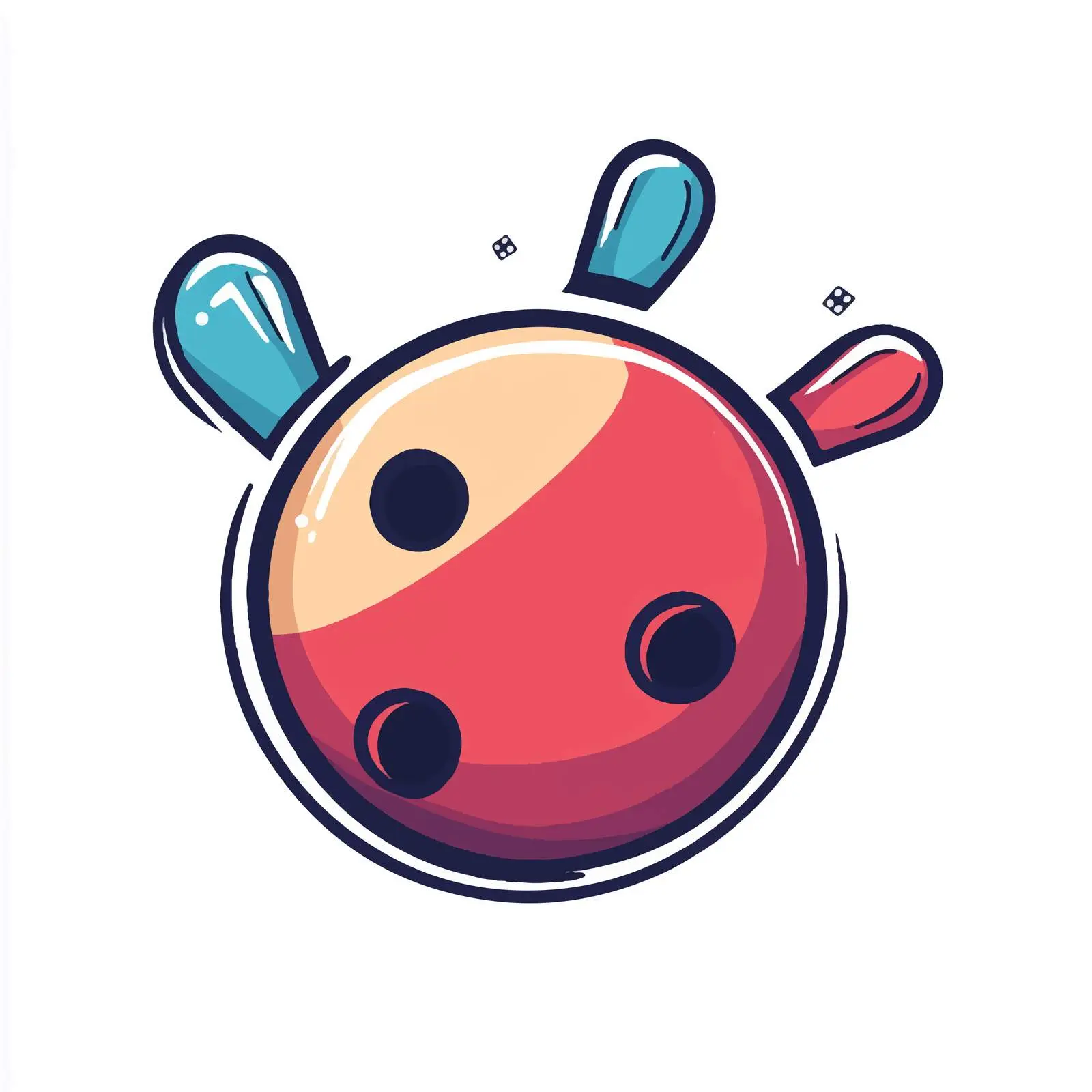 Bowling Ball Icon Vector Design — free download from Dotvec