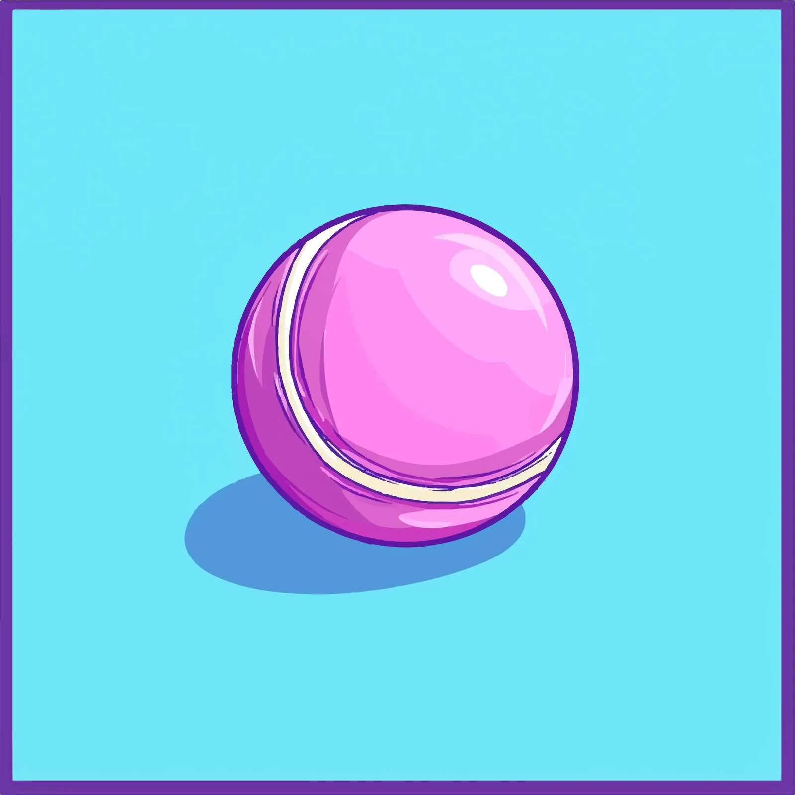 Tennis Ball Icon Vector Design for Sports — free download from Dotvec