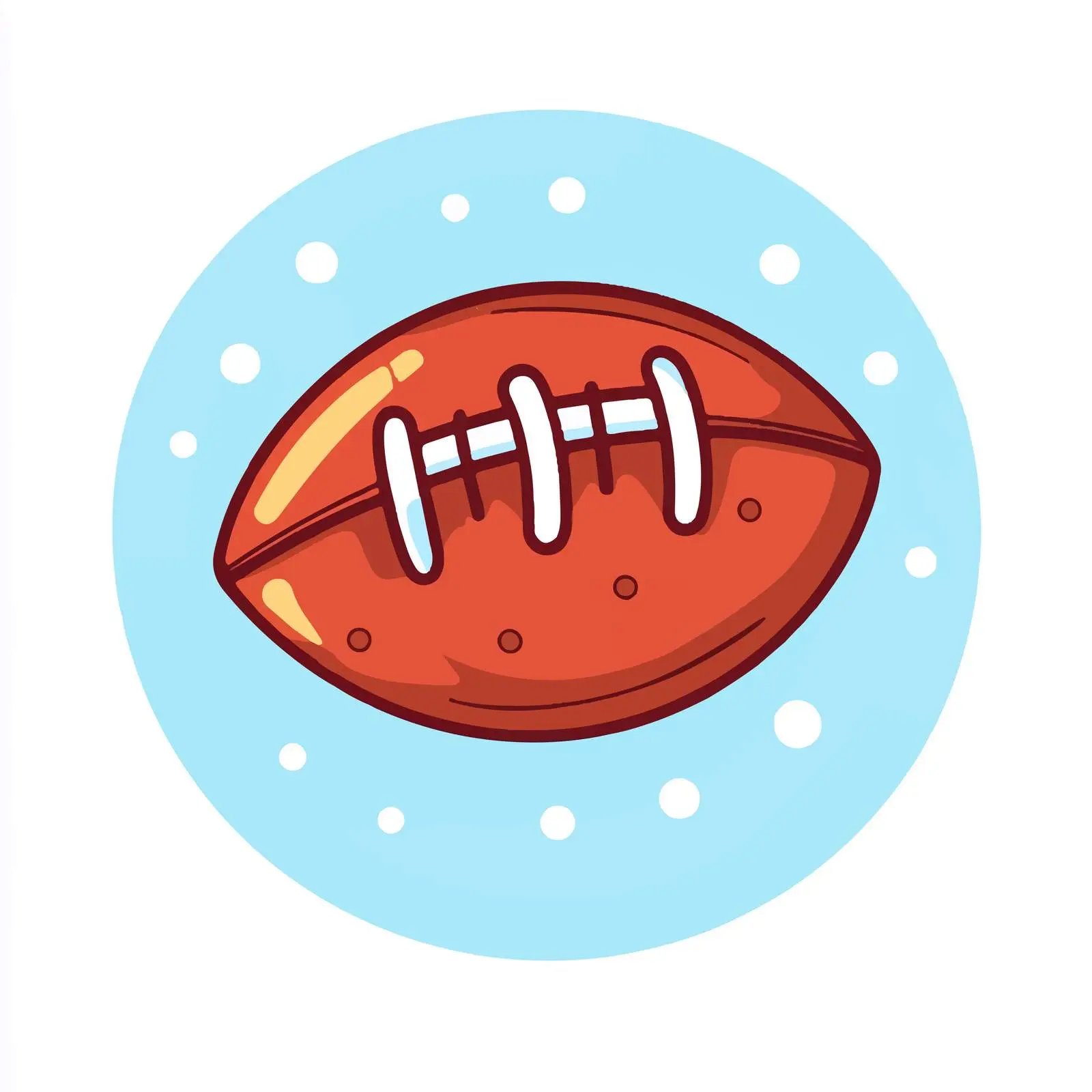 American Football Icon Vector Design — free download from Dotvec