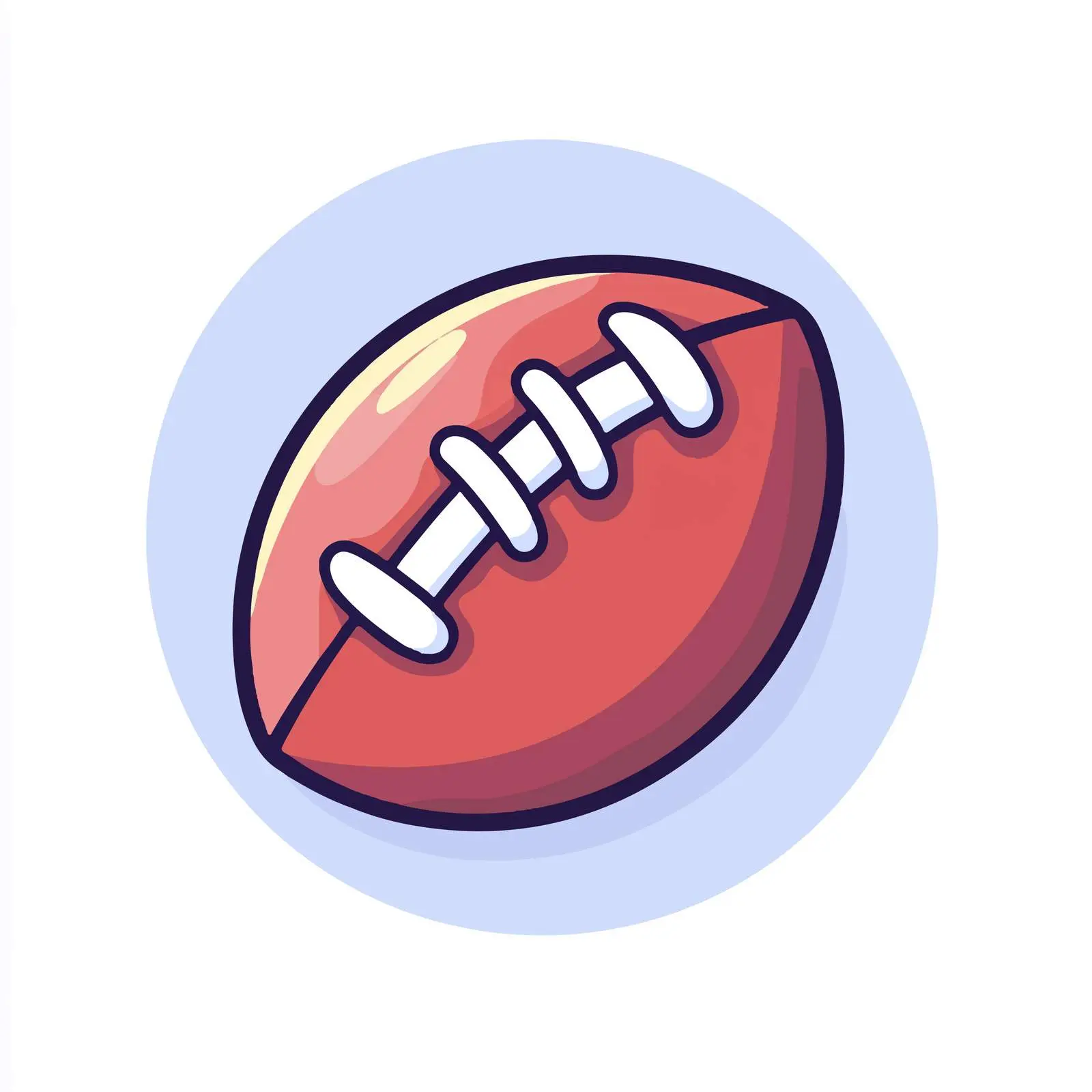 American Football Icon Vector Sign — free download from Dotvec