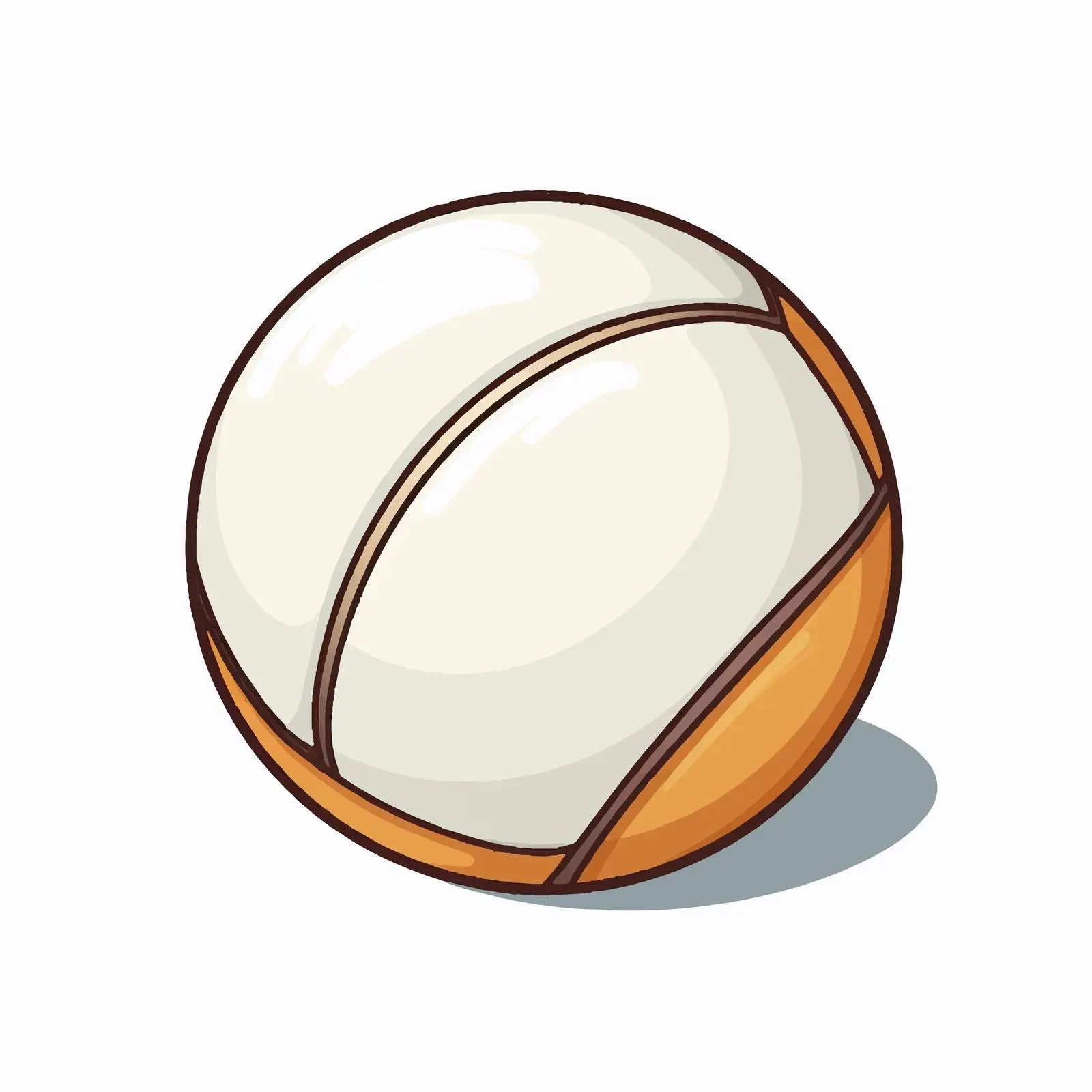 Ball Line Vector Illustration on White Background — free download from Dotvec