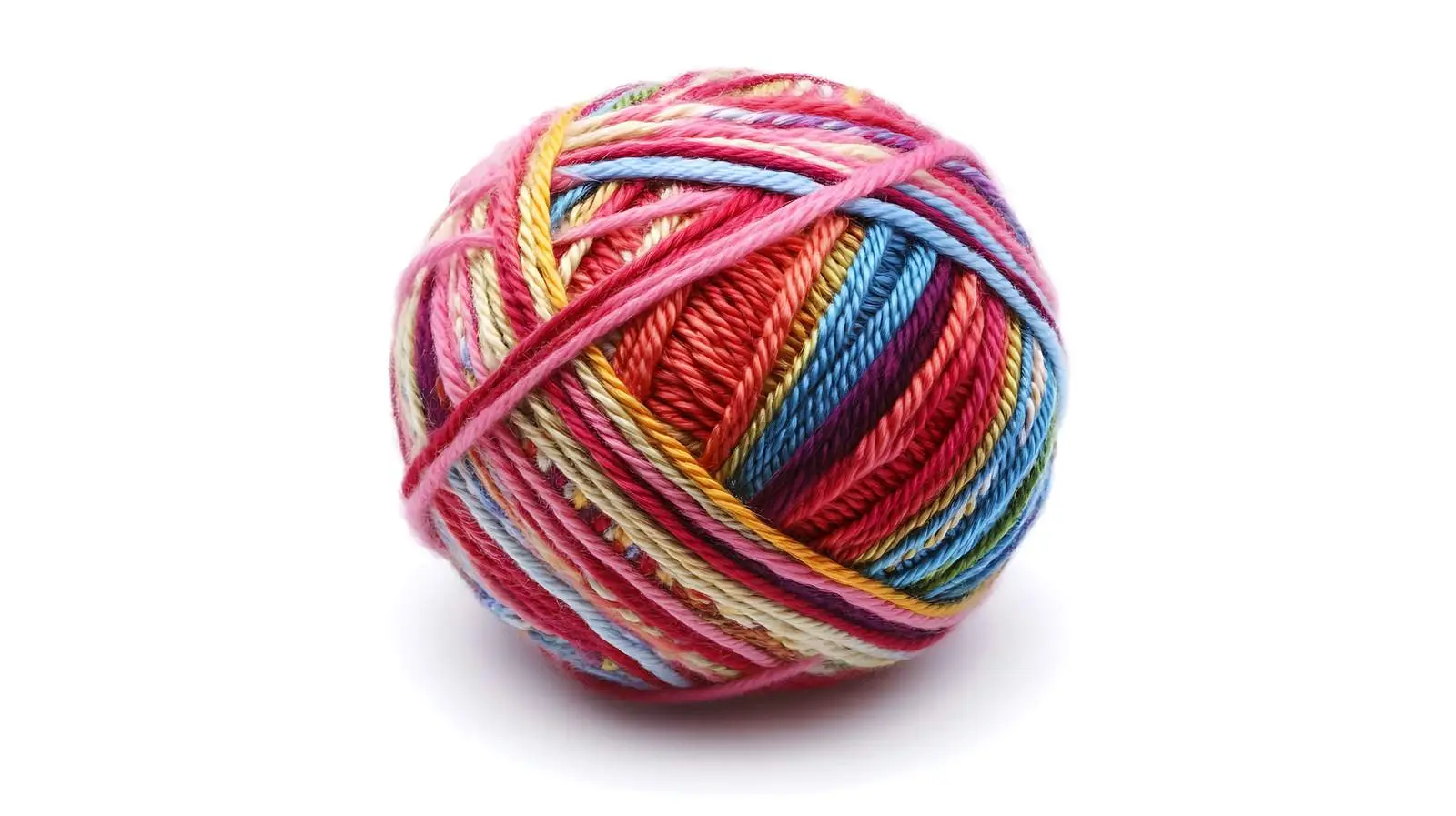 High-Quality Isolated Knitting Thread Ball — free download from Dotvec