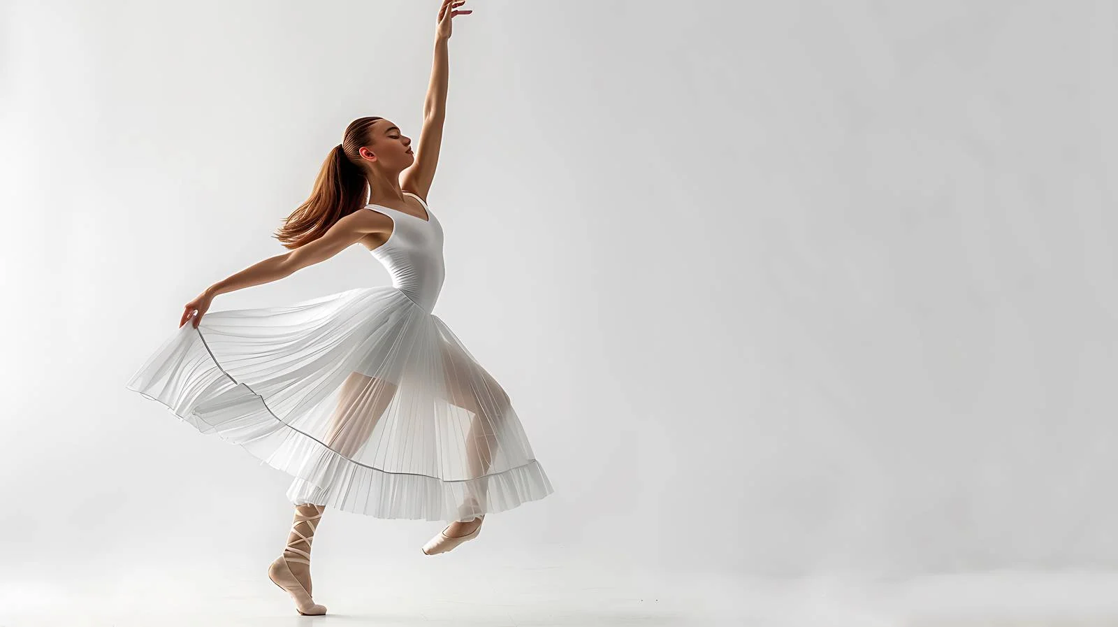 Ballet Training in Isolated Dance Studio — free download from Dotvec