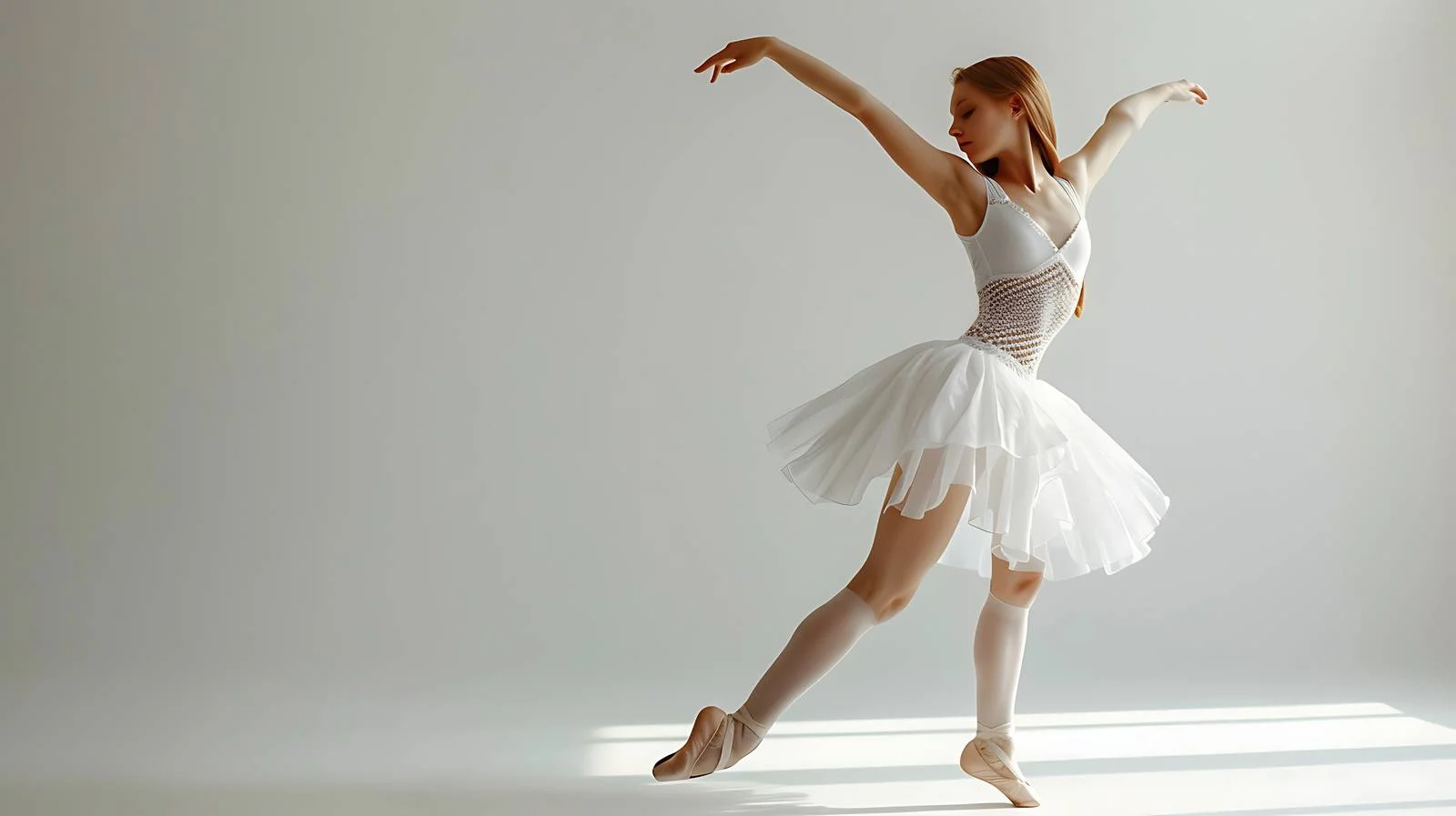 Ballet Training in Isolated Dance Studio — free download from Dotvec