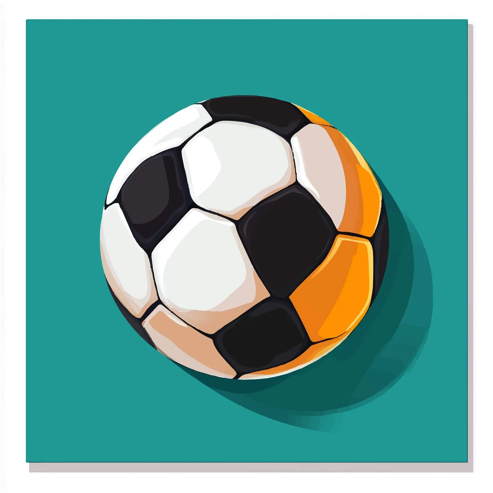 Balloon Soccer Icon Vector Flat Design — free download from Dotvec