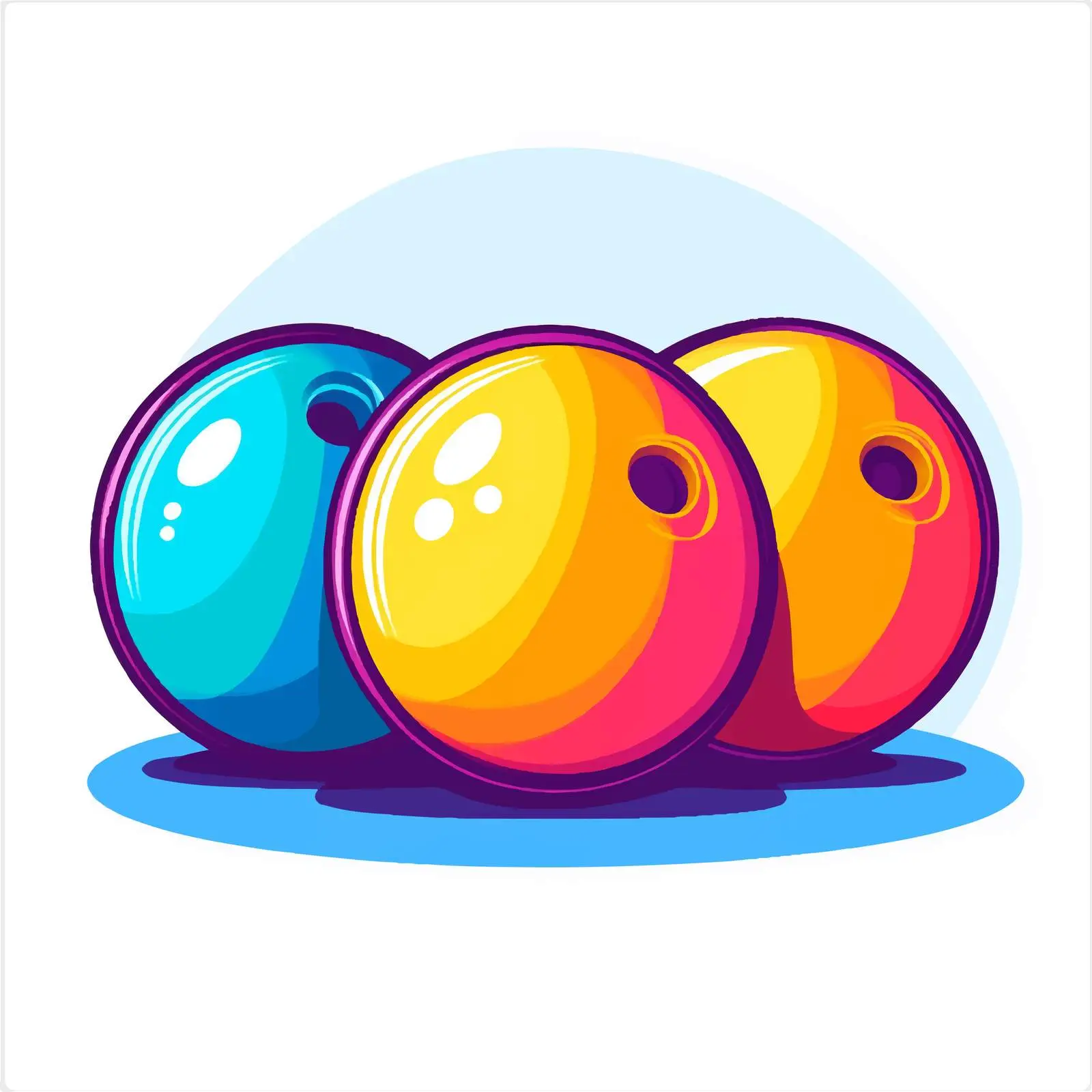 Isolated Bowling Ball Icon Vector — free download from Dotvec