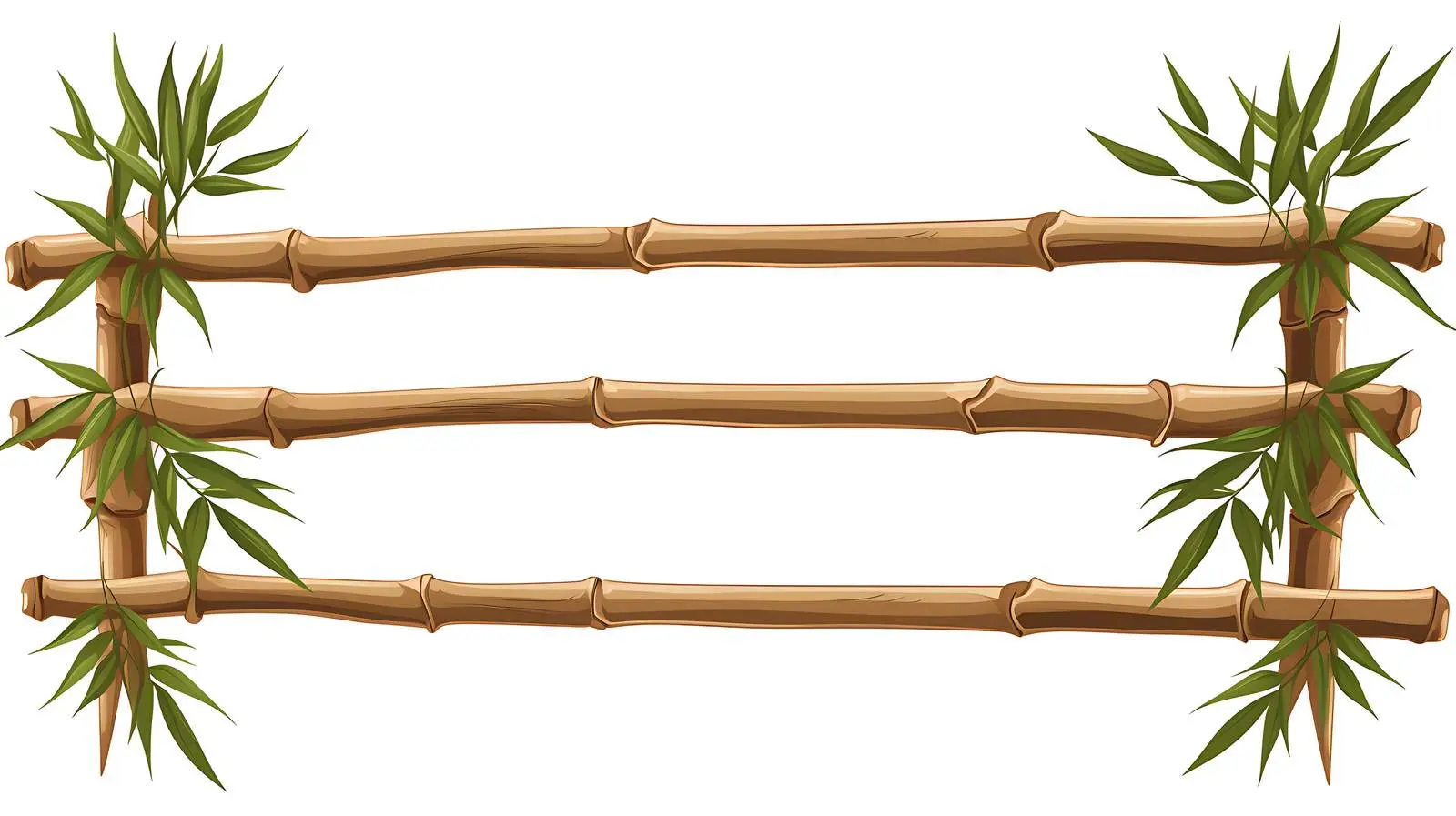 Japanese Bamboo Panel Illustration — free download from Dotvec