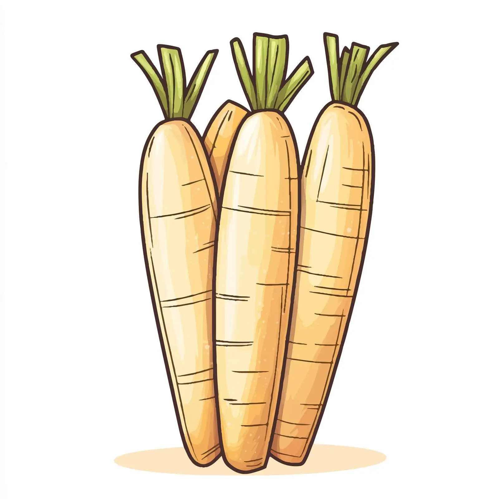 Hand-Drawn Bamboo Shoot Illustration — free download from Dotvec