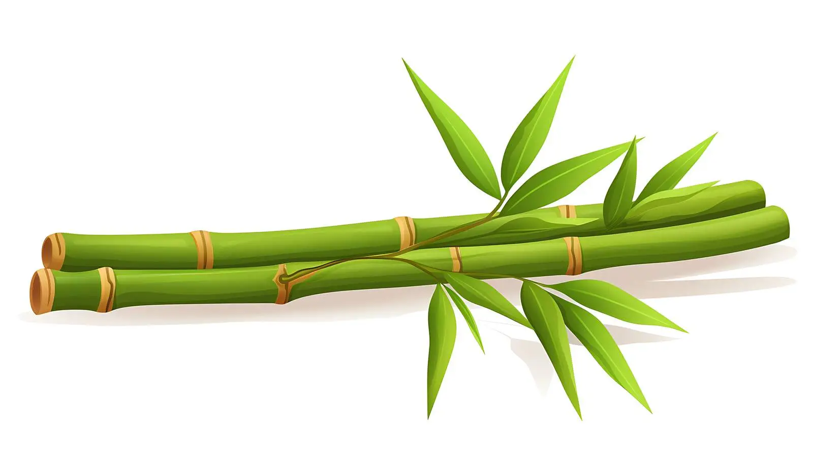 Lush Bamboo Stems with Leaves — free download from Dotvec