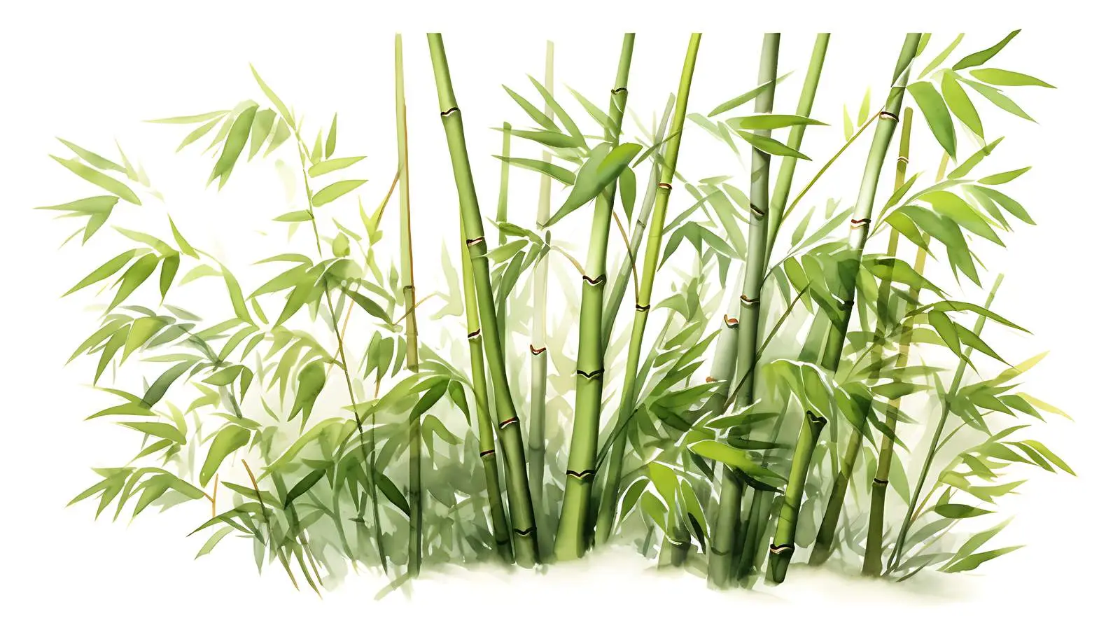 Isolated Bamboo Trees Hand-Drawn Illustration — free download from Dotvec