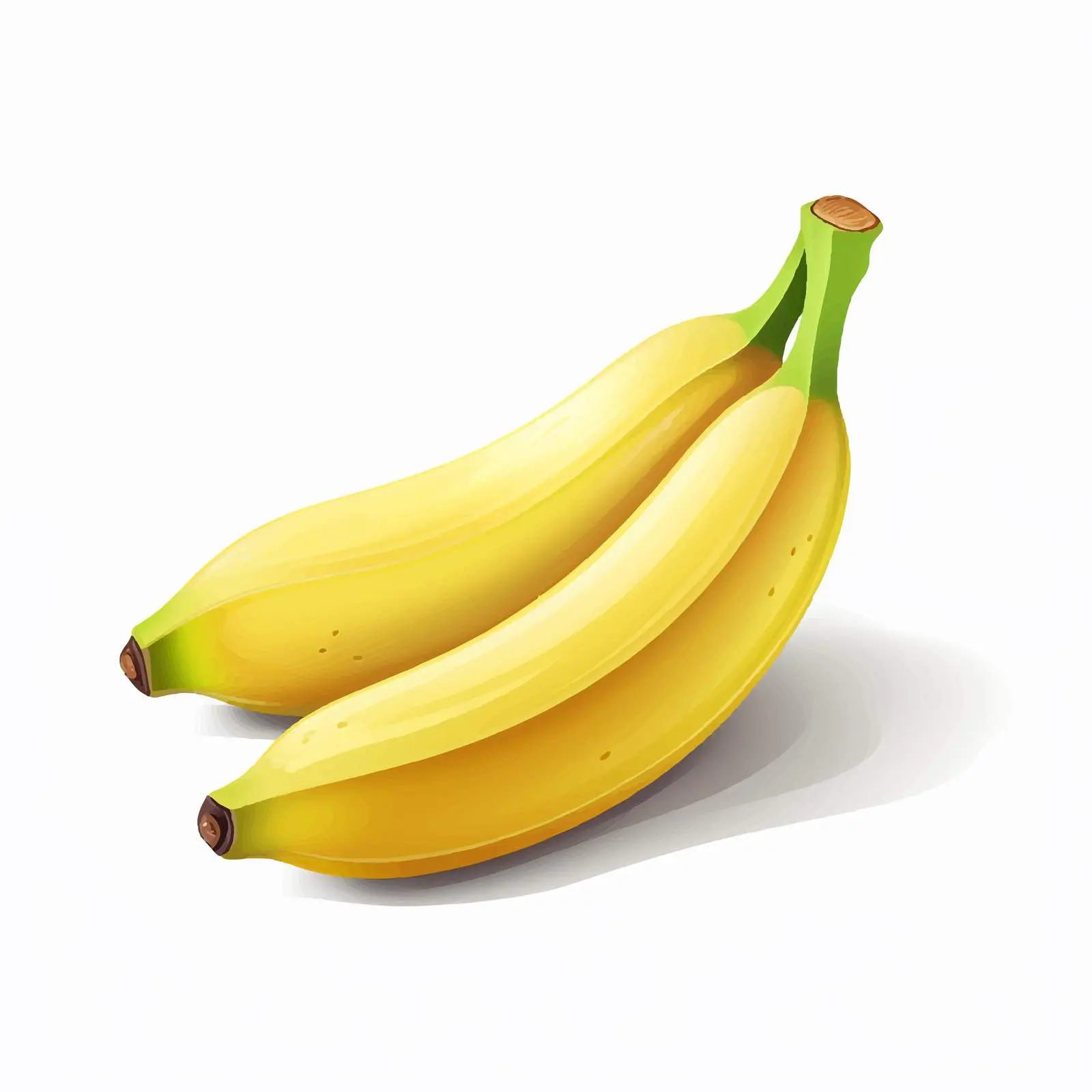 Cartoon Banana Vector Illustration — free download from Dotvec