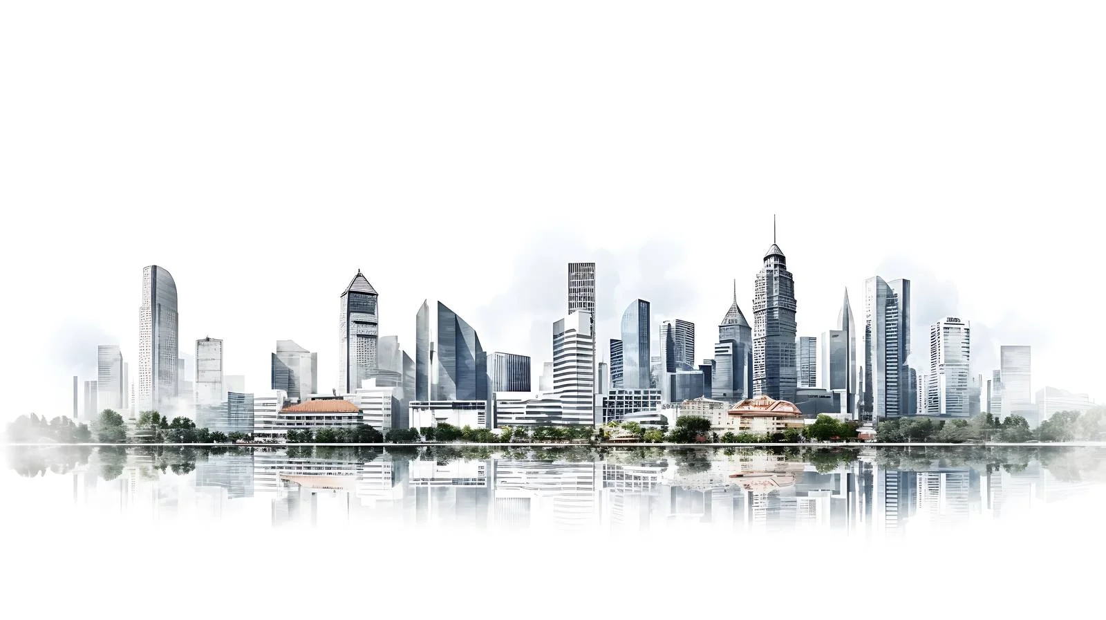 Dynamic Bangkok Skyline Amid Business District — free download from Dotvec