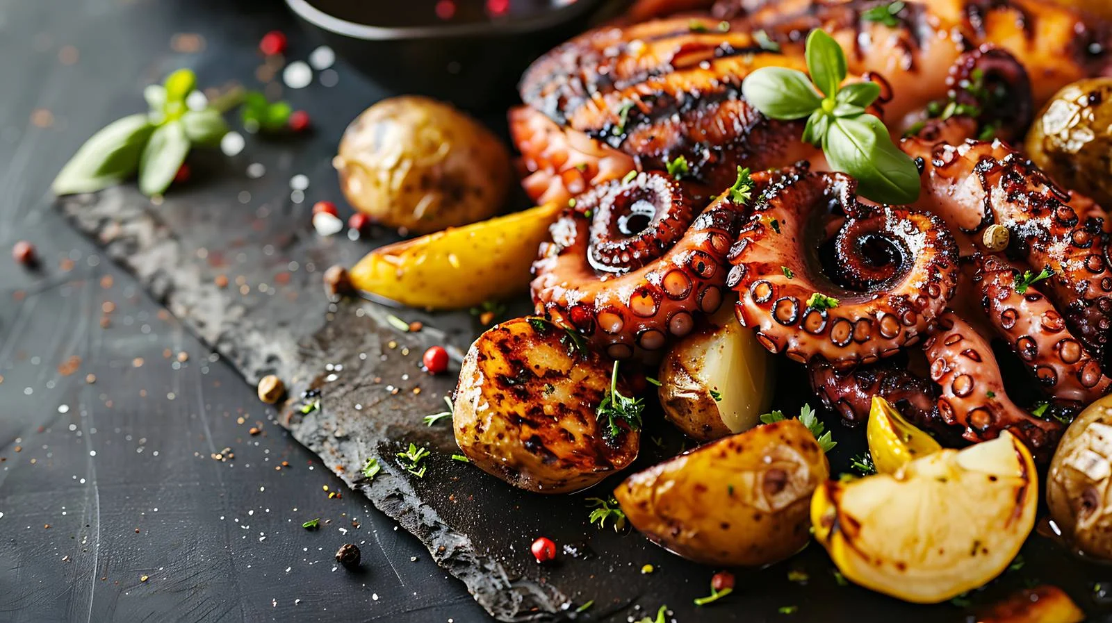 Savory Seafood Platter — free download from Dotvec