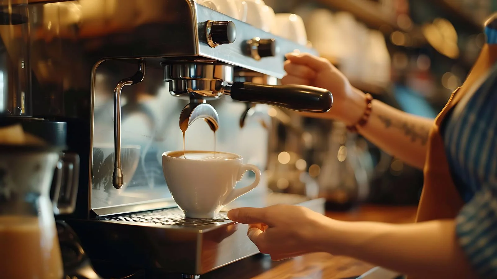 Coffee Service at Cafe — free download from Dotvec