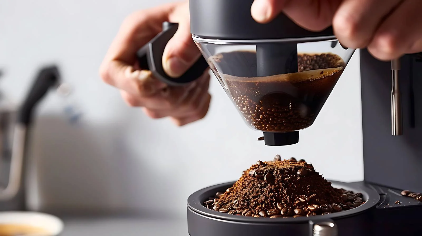 Barista Grinder Machine Filter Usage — free download from Dotvec