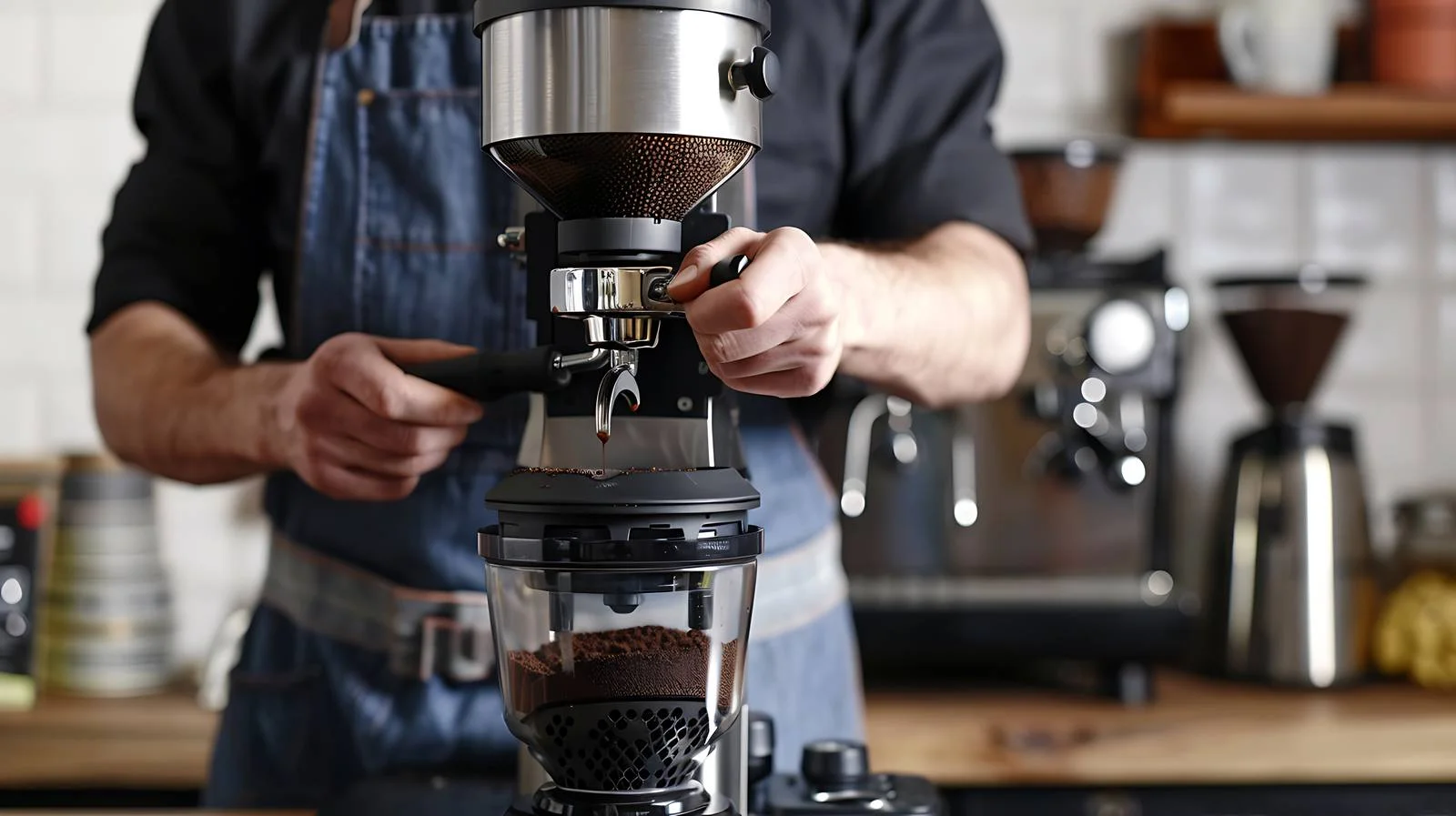 Barista Espresso Preparation — free download from Dotvec