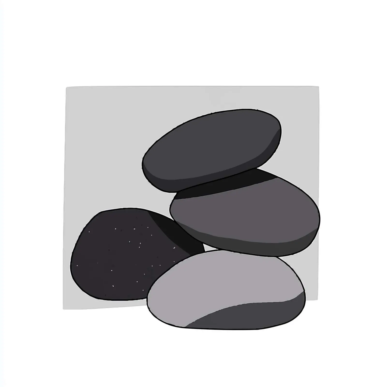 Trendy Basalt Stones for Relaxation — free download from Dotvec
