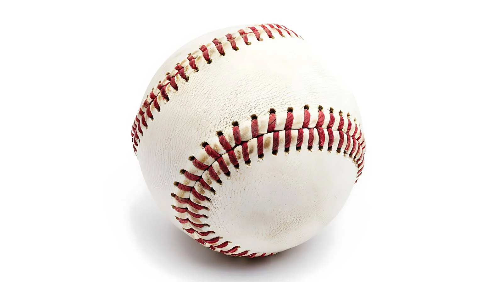 Professional Baseball on White Background with Clipping Path — free download from Dotvec