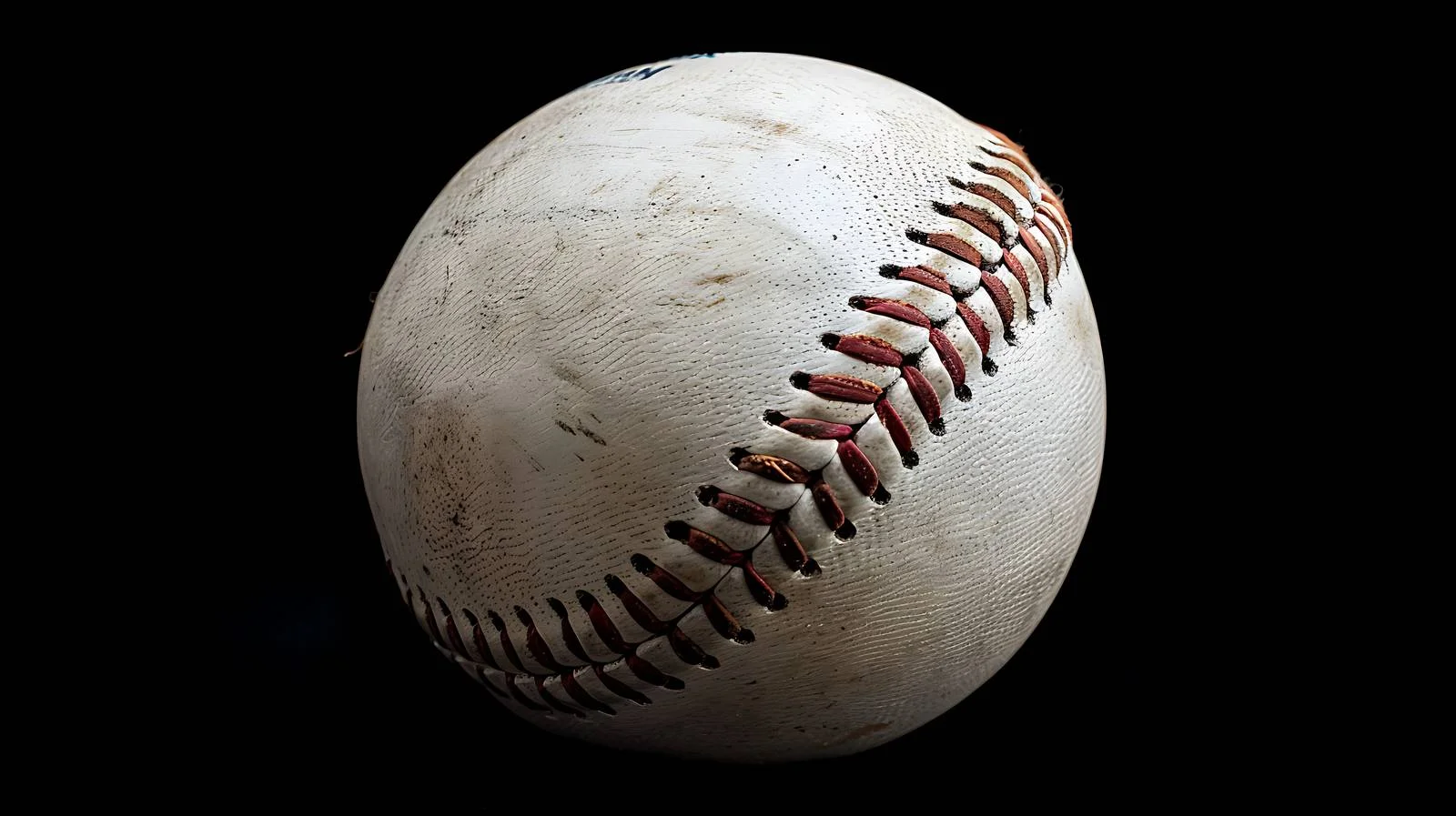 Dramatic Baseball in Isolation on Black — free download from Dotvec