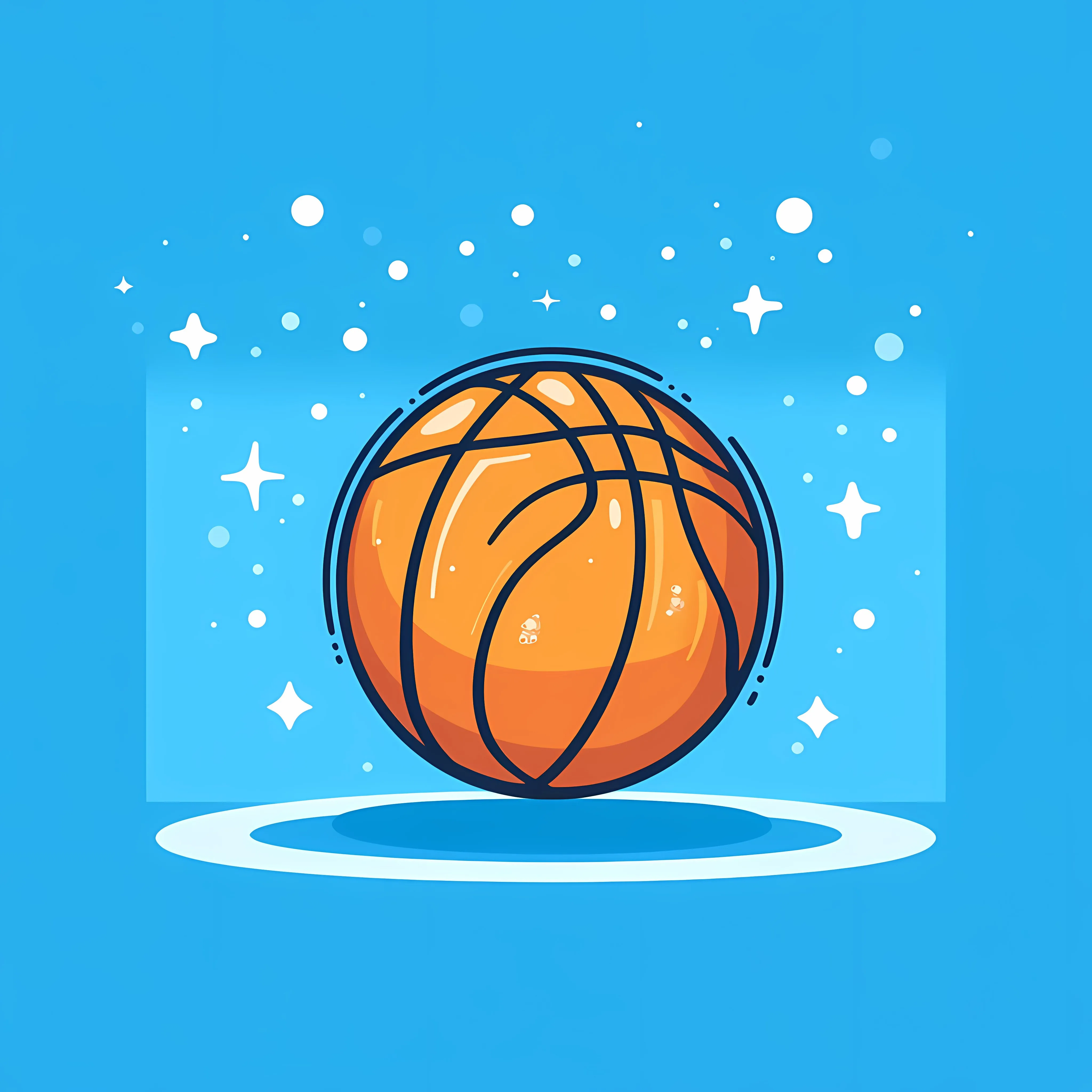 Basketball Equipment Icon Vector Illustration — free download from Dotvec