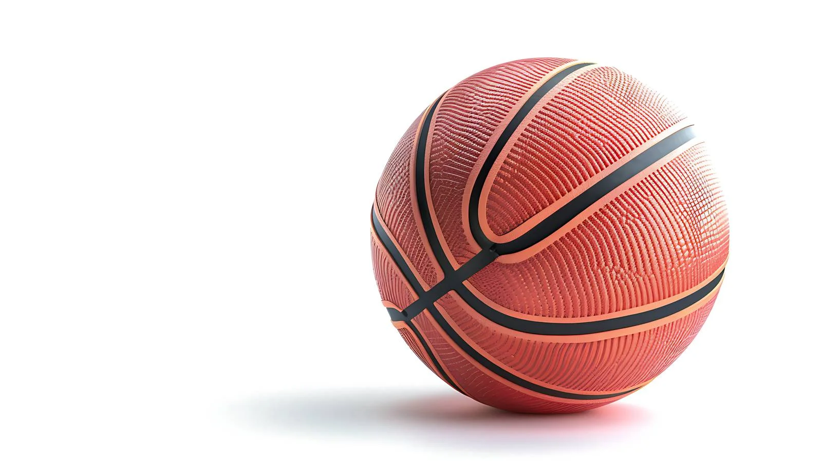 Basketball on textured background; isolated — free download from Dotvec